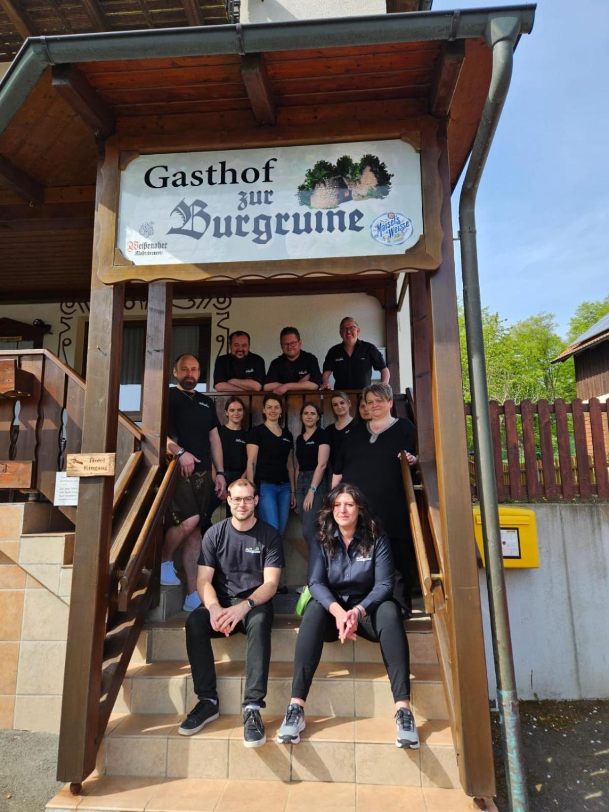 Gasthof Zur Burgruine Pottenstein Exterior foto