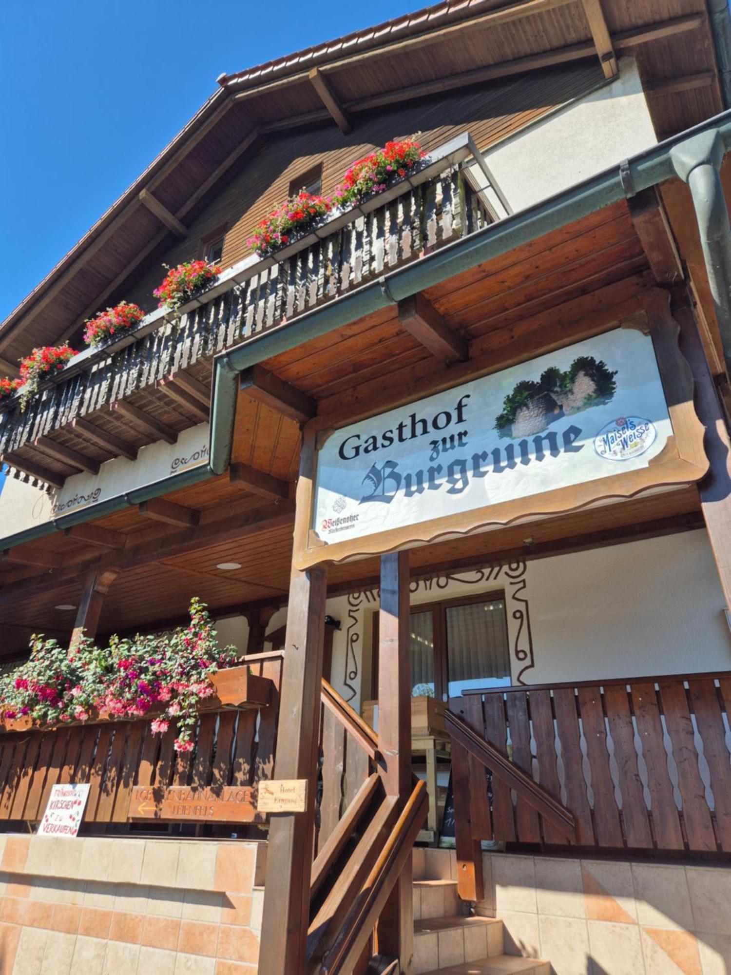 Gasthof Zur Burgruine Pottenstein Exterior foto